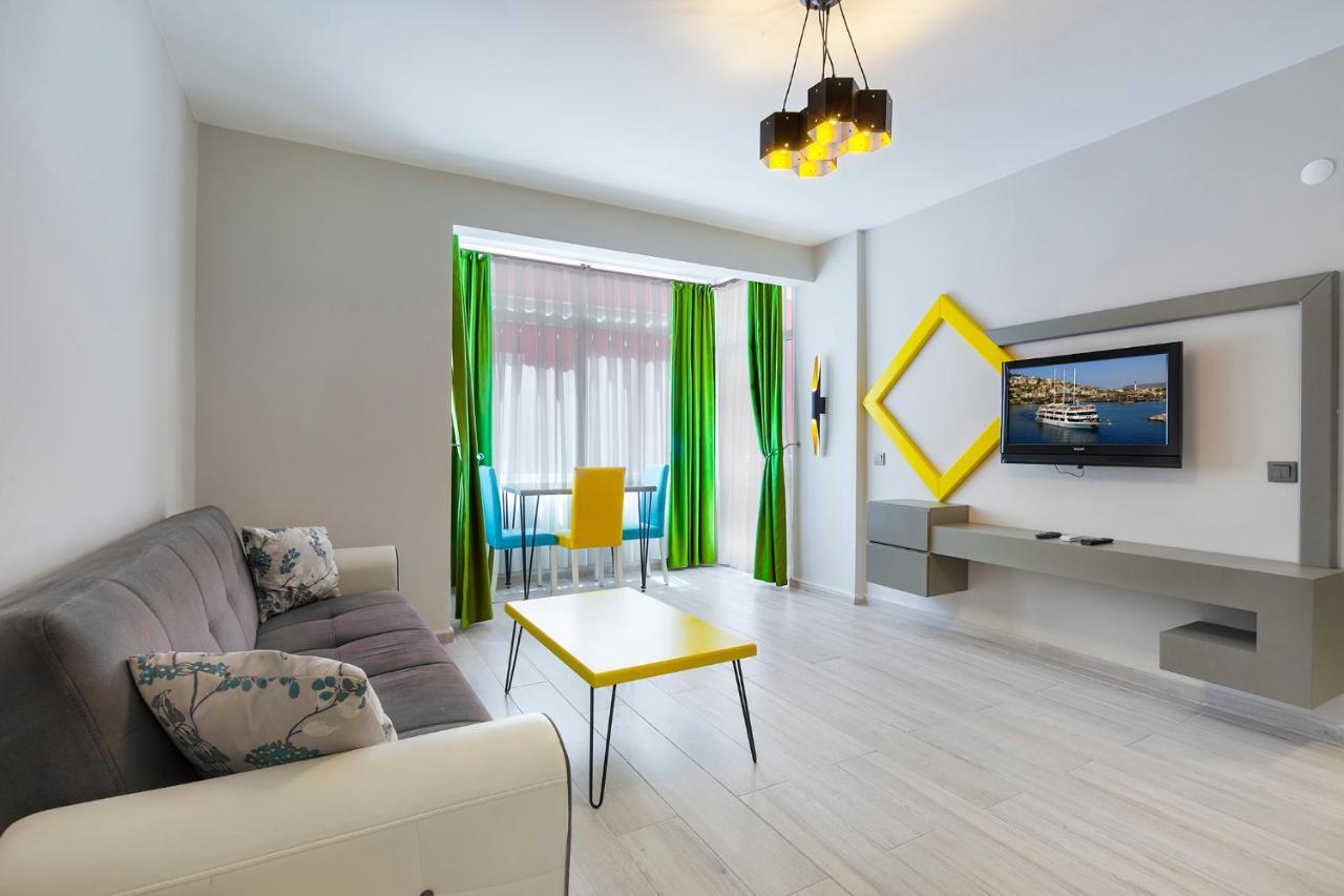 Twin Apart Hotel Alanya Bagian luar foto