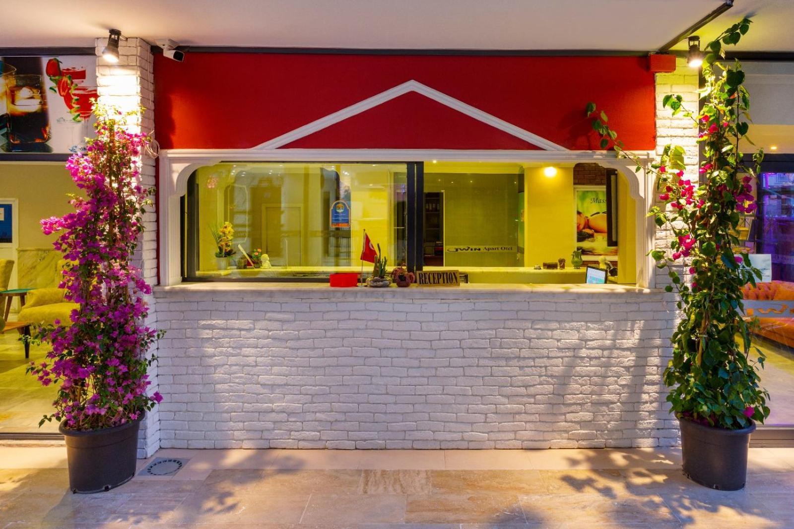 Twin Apart Hotel Alanya Bagian luar foto