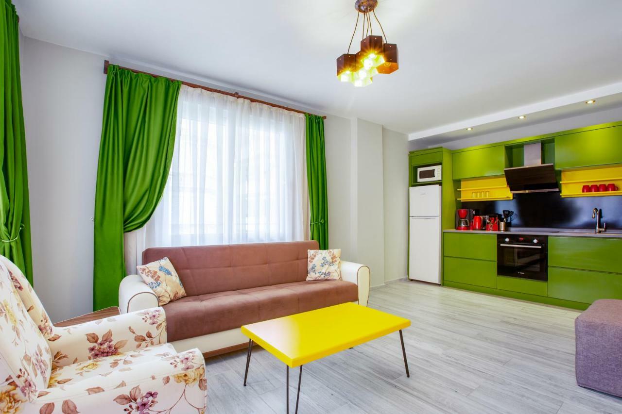 Twin Apart Hotel Alanya Bagian luar foto