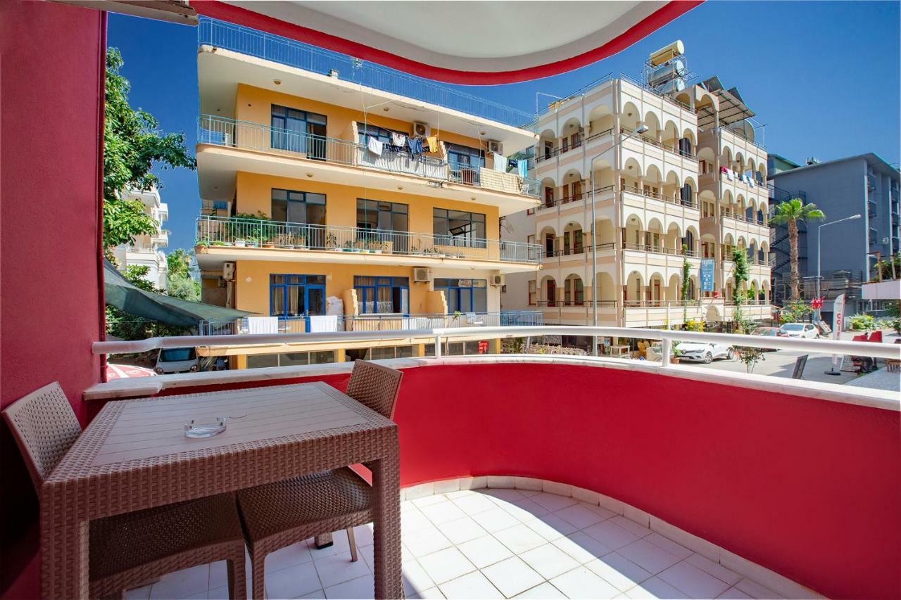 Twin Apart Hotel Alanya Bagian luar foto