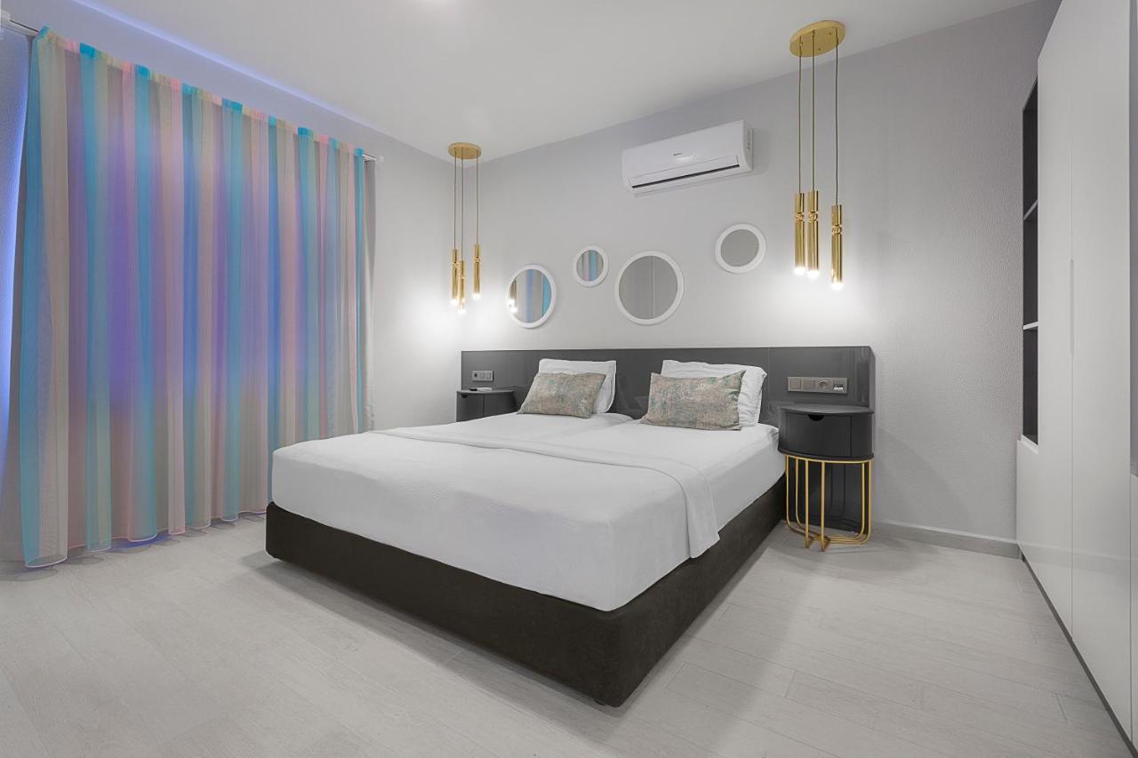 Twin Apart Hotel Alanya Bagian luar foto